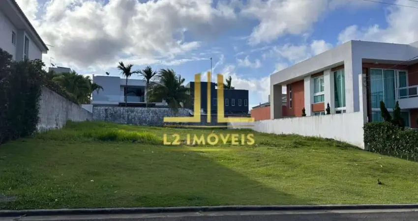 Terreno plano - 493m² - nascente - alphaville litoral norte 1