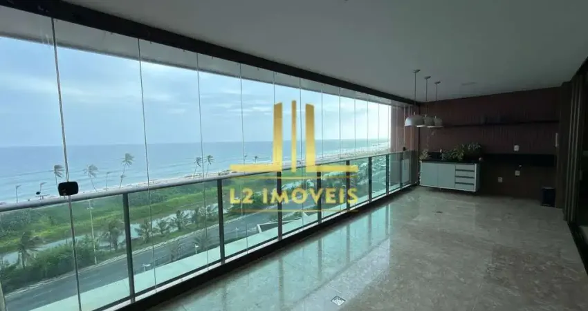 Apartamento alto padrão - 4 suítes - 240m² - frente mar - d'azur - jaguaribe