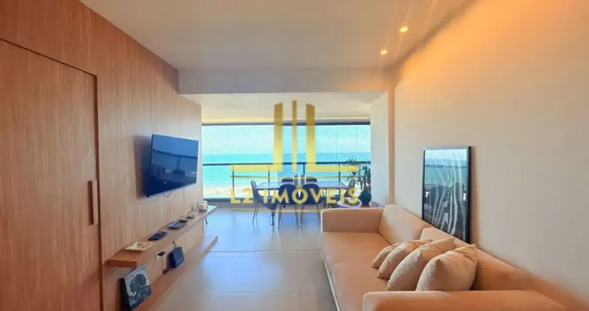 Apartamento alto padrão - 3/4 sendo 1 suíte - 88m² - frente mar - jaguar - jaguaribe