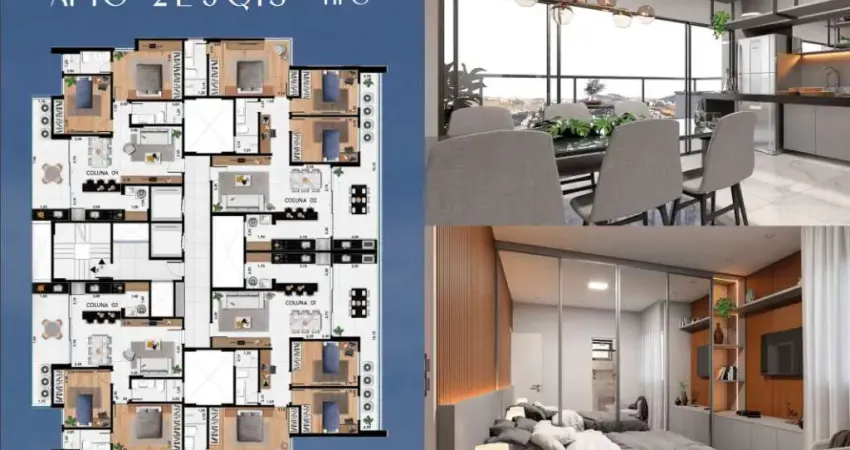 Apartamento com 3 quartos à venda na Estrela Sul, Juiz de Fora 