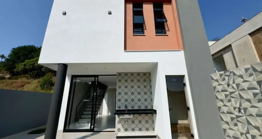 Casa em condomínio fechado com 3 quartos à venda no Parque Jardim da Serra, Juiz de Fora 