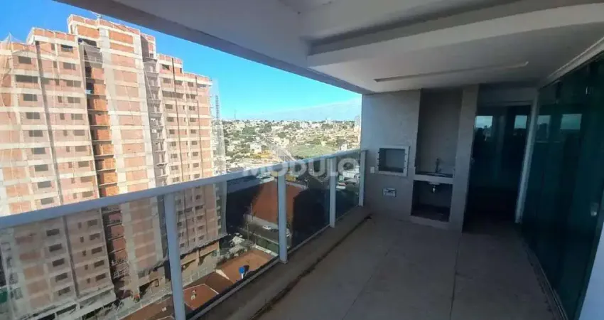 Apartamento residencial para locação, bairro Tubalina com 3 suítes