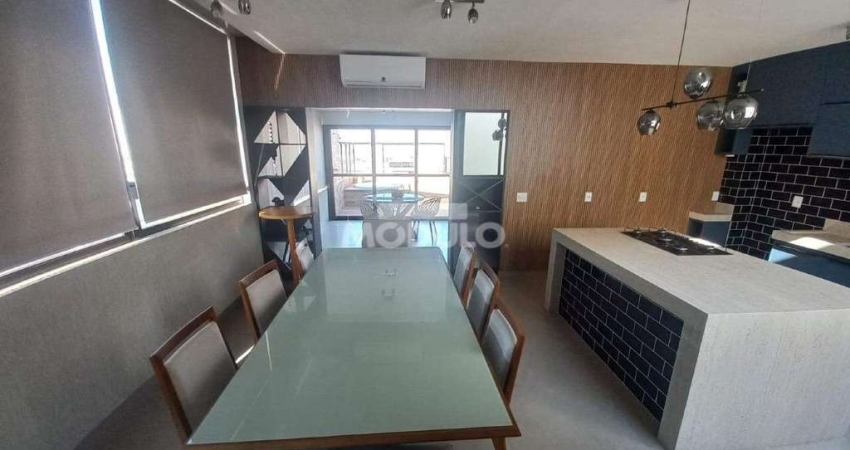 Cobertura duplex mobiliada para locação, bairro Custodio Pereira