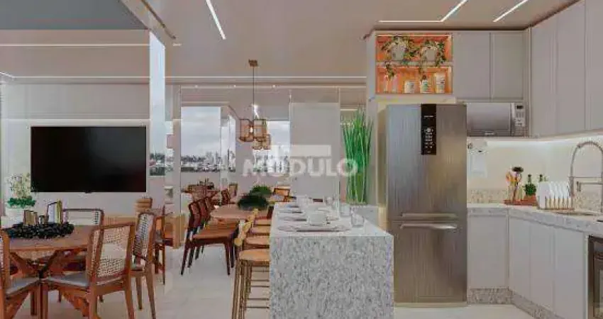 APARTAMENTO à venda, 2 quartos, 1 suíte, 2 vagas, Santa Mônica - Uberlândia/MG
