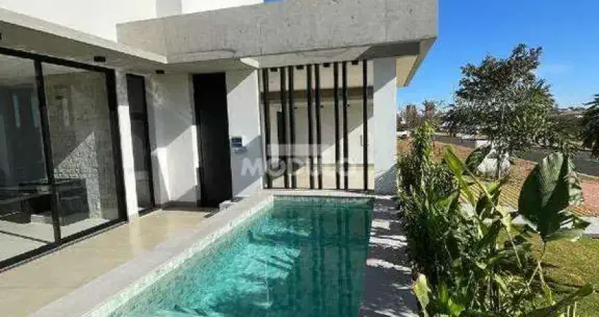 CASA DE CONDOMÍNIO à venda, 4 quartos, 4 suítes, 3 vagas, GRANJA MARILEUSA - Uberlândia/MG