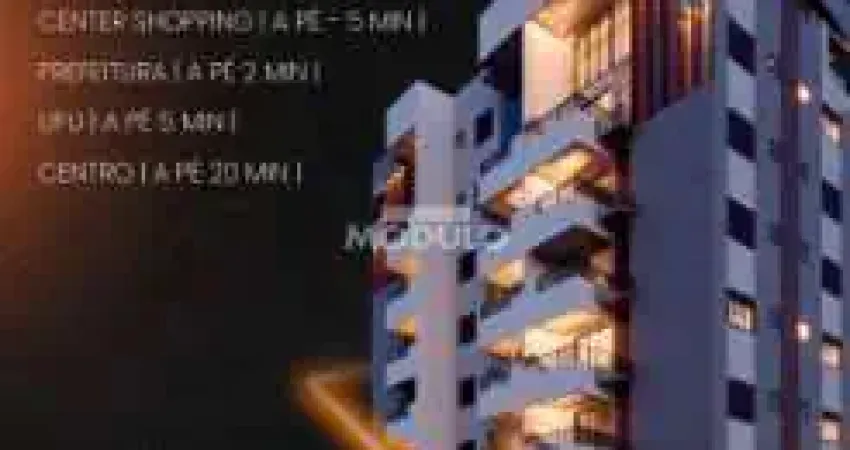 FLAT à venda, 1 quarto, 1 suíte, 1 vaga, Santa Mônica - Uberlândia/MG