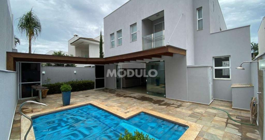 CASA DE CONDOMÍNIO à venda, 4 quartos, 4 suítes, 3 vagas, GAVEA - Uberlândia/MG
