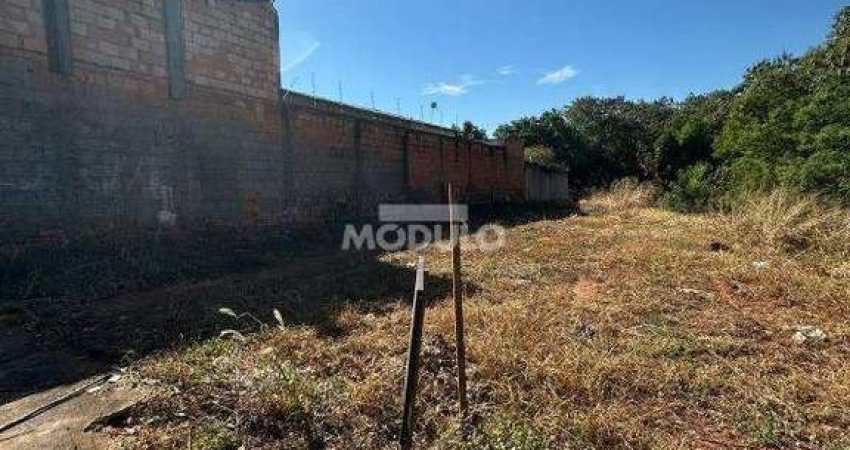 TERRENO à venda, RESIDENCIAL GRAMADO - Uberlândia/MG