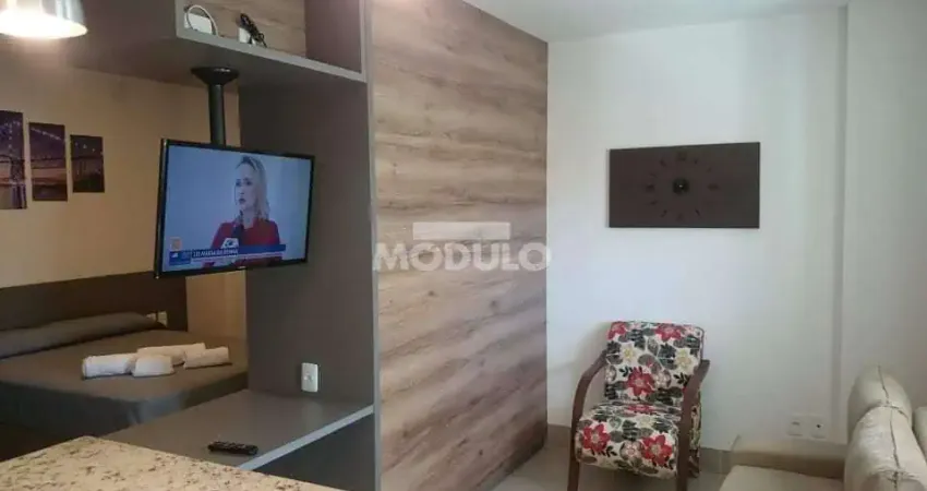 Apartamento mobiliado para locação bairro Morada da colina com 1 suíte