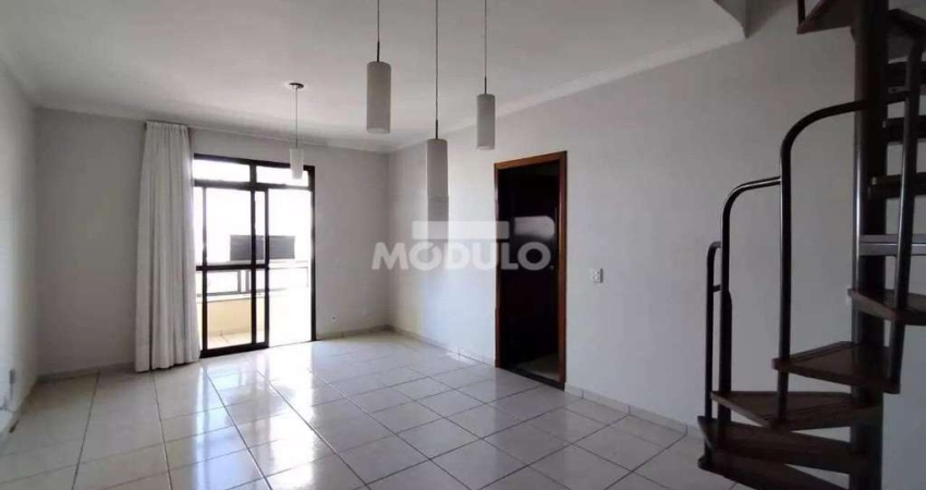 Apartamento para locação, bairro Santa Mônica com 3 quartos