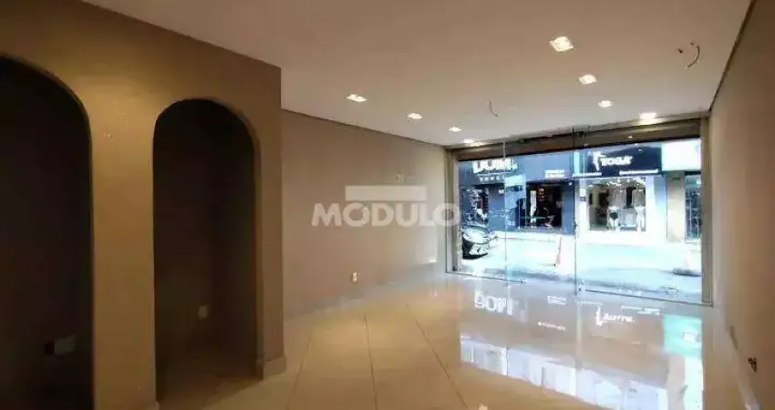 Loja comercial para locação no Centro de Uberlândia