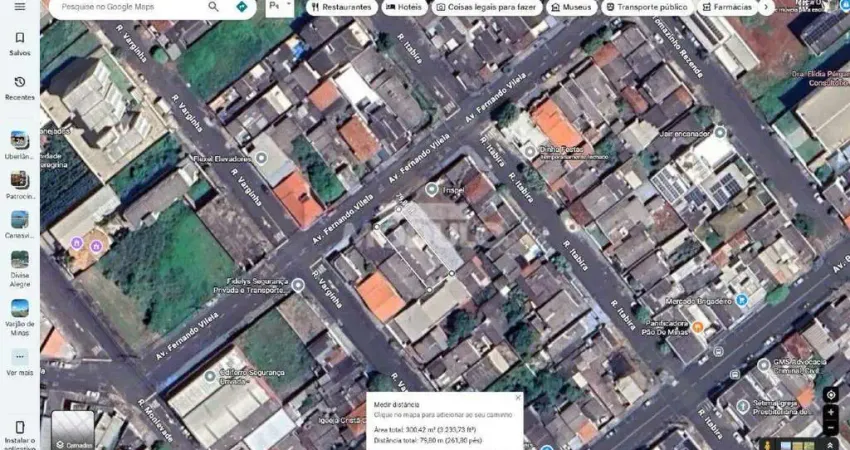 BARRACÃO à venda B. Daniel Fonseca - Terreno de 300m² (10m x 30m)