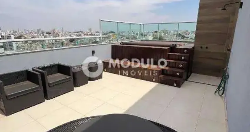 Cobertura duplex à venda, 4 quartos, 2 suítes, 2 vagas, tibery - uberlândia/mg