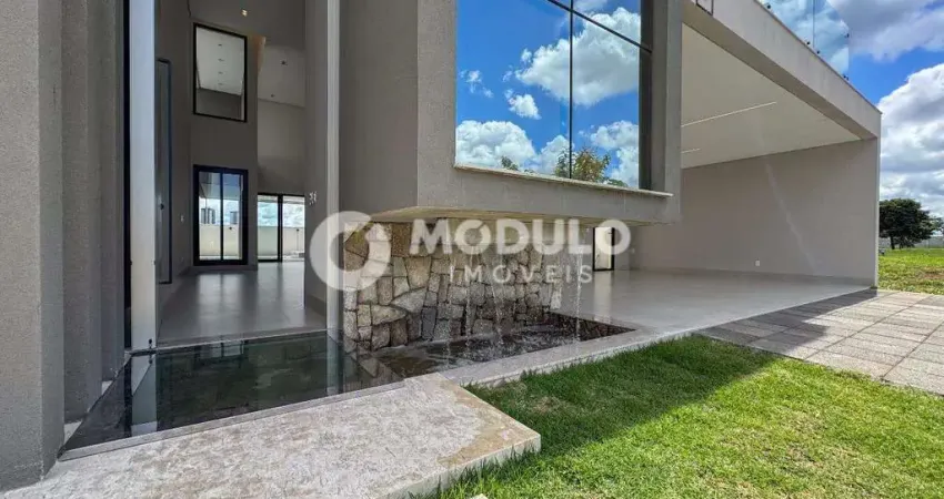 Casa de condomínio à venda, 3 quartos, 1 suíte, 7 vagas, jardim sul - uberlândia/mg