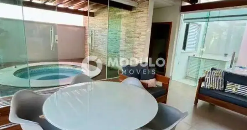 Casa de condomínio à venda, 5 quartos, 4 suítes, 4 vagas, aclimação - uberlândia/mg