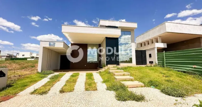 Casa de condomínio à venda, 3 quartos, 3 suítes, 2 vagas, gavea - uberlândia/mg