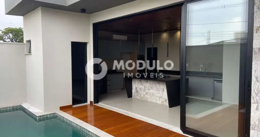 Casa de condomínio à venda, 3 quartos, 3 suítes, 4 vagas, laranjeiras - uberlândia/mg