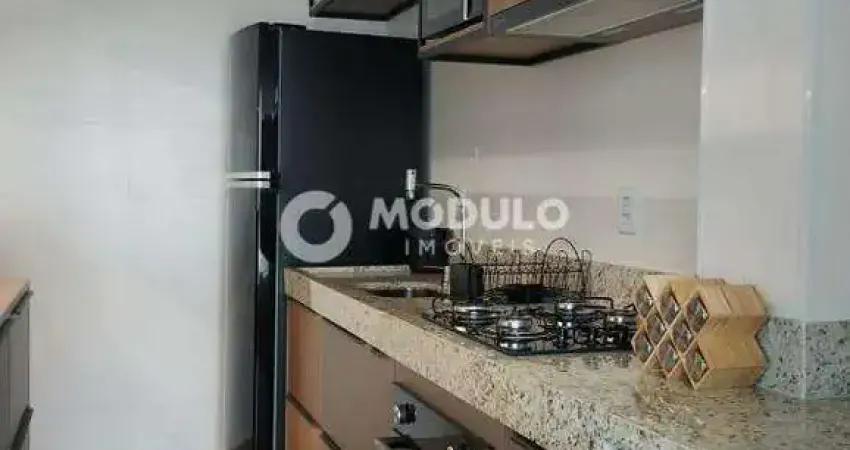 Apartamento mobiliado disponível para locação no bairro tubalina.