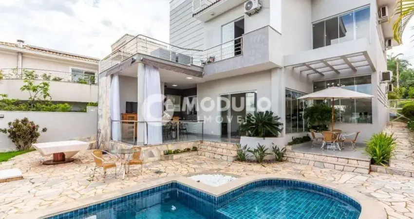 Casa de condomínio à venda, 5 quartos, 5 suítes, 4 vagas, nova uberlandia - uberlândia/mg