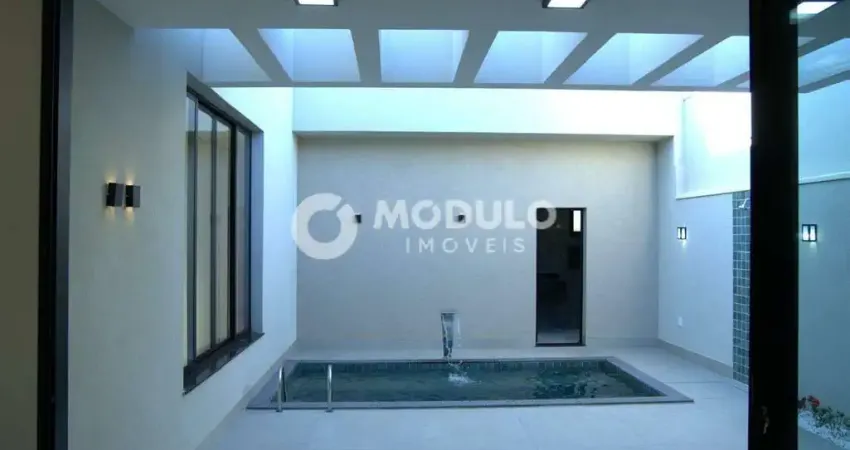 Casa de condomínio à venda, 3 quartos, 3 suítes, 4 vagas, novo mundo - uberlândia/mg