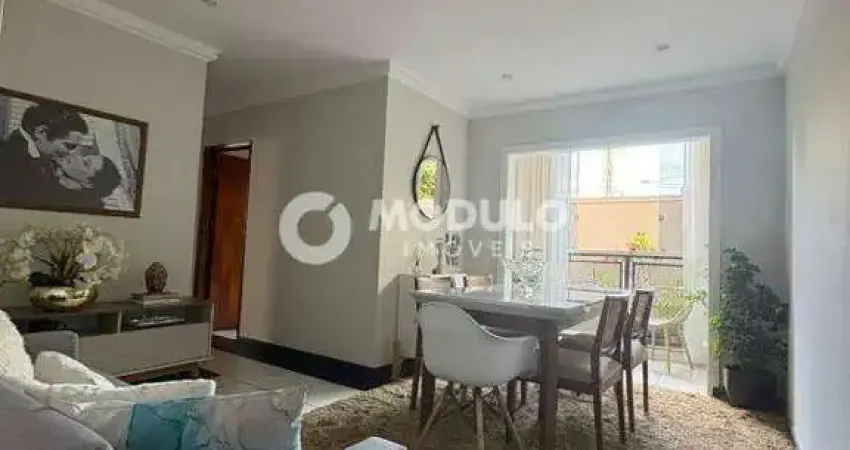 Apartamento à venda, 3 quartos, 1 suíte, 1 vaga, santa mônica - uberlândia/mg