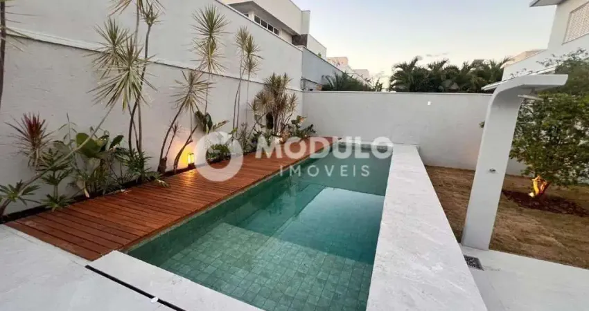 Casa de condomínio à venda, 3 quartos, 3 suítes, 4 vagas, jardim botanico - uberlândia/mg