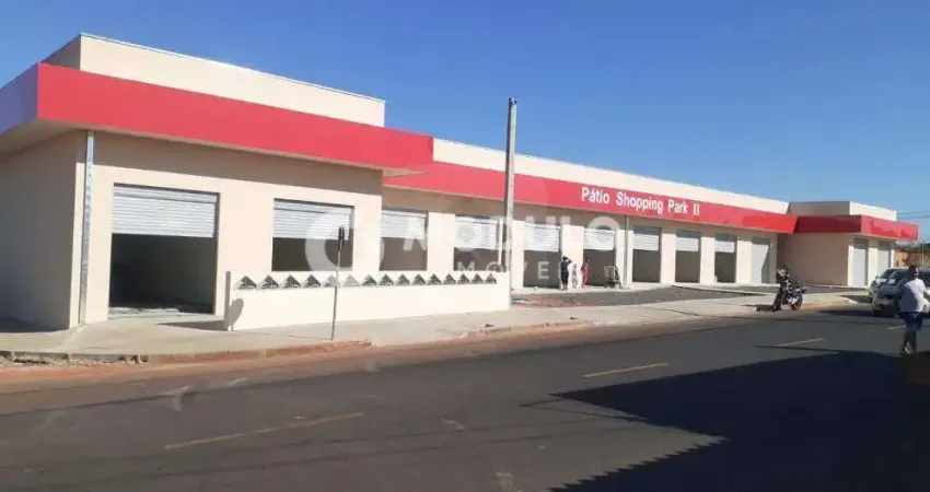 Loja comercial disponivel para locação no bairro shopping park.
