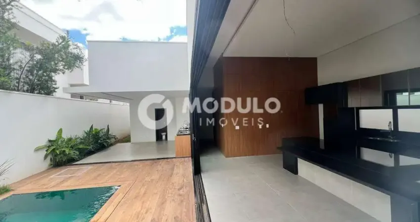 Casa de condomínio à venda, 3 quartos, 3 suítes, 4 vagas, jardim botanico - uberlândia/mg