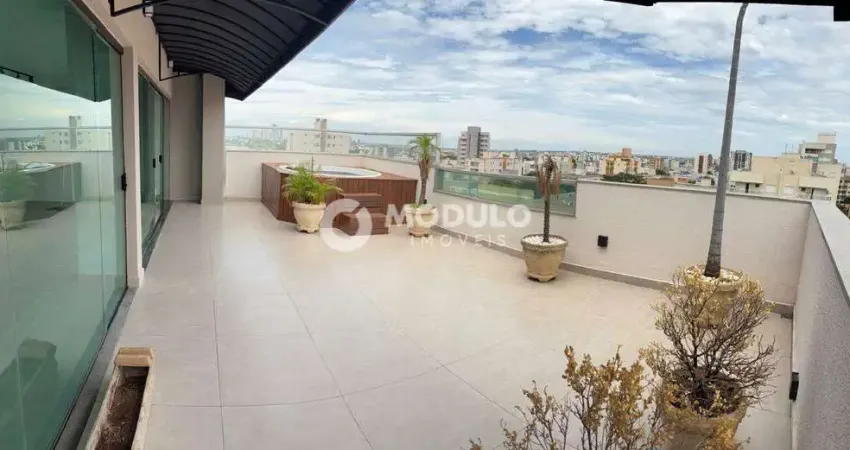 Cobertura duplex à venda, 3 quartos, 1 suíte, 3 vagas, jardim finotti - uberlândia/mg