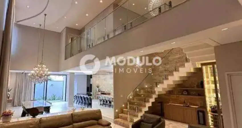 Casa de condomínio à venda, 5 quartos, 5 suítes, 4 vagas, laranjeiras - uberlândia/mg