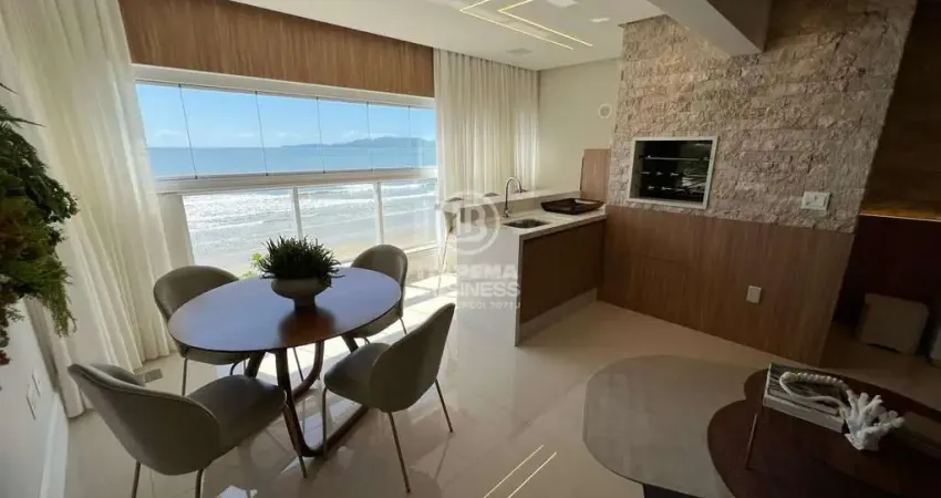 Chateau de florence- frente mar decorado, meia praia, itapema - sc