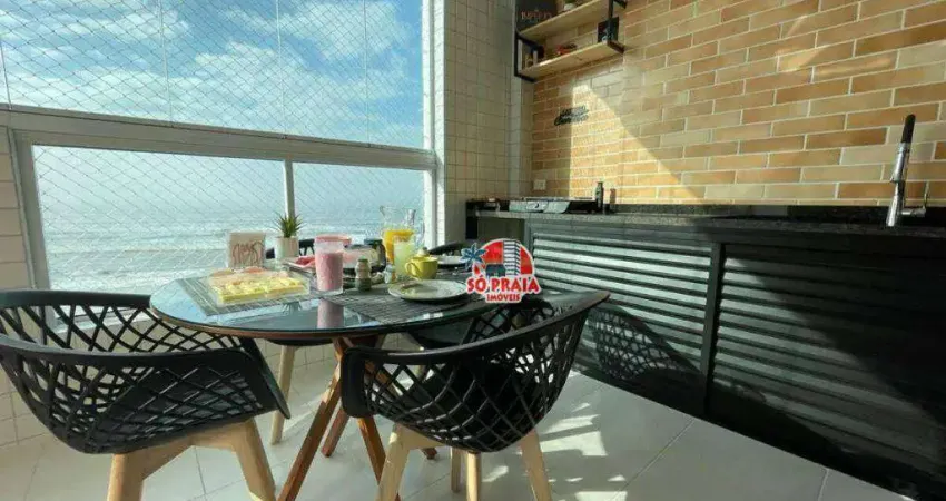 Apartamento com 2 dormitórios à venda, 77 m² por R$ 619.000,00 - Vila Atlântica - Mongaguá/SP