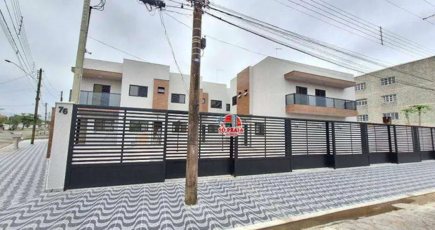 Sobrado com 2 dormitórios à venda, 87 m² por R$ 360.000,00 - Vila Anhanguera - Mongaguá/SP