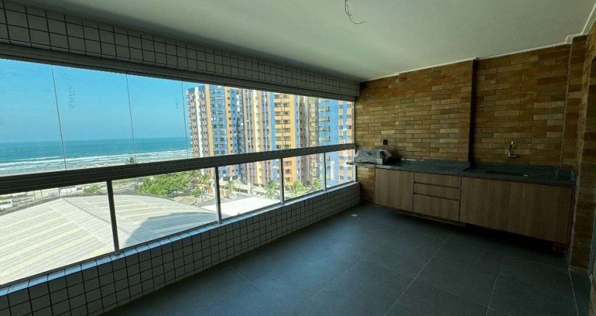 Apartamento com 3 dormitórios à venda, 126 m² por R$ 1.250.000,00 - Aviação - Praia Grande/SP