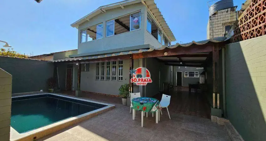 Sobrado com 4 dormitórios à venda, 260 m² por R$ 549.000,00 - Balneário Jussara - Mongaguá/SP