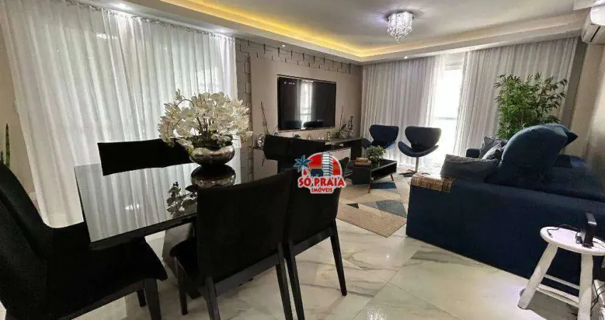 Apartamento com 4 dormitórios à venda, 196 m² por R$ 2.300.000,00 - Vila São Paulo - Mongaguá/SP