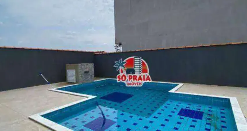 Sobrado com 2 dormitórios à venda, 74 m² por R$ 230.000,00 - Balneário Itaguaí - Mongaguá/SP
