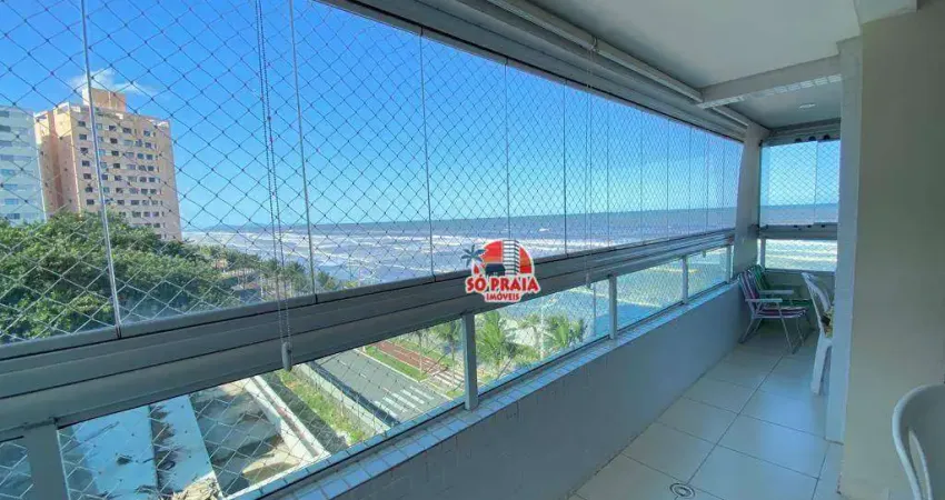 Apartamento com 3 dormitórios à venda, 96 m² por R$ 650.000,00 - Solemar - Praia Grande/SP