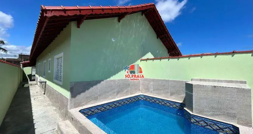 Casa à venda, 76 m² por R$ 339.900,00 - Jussara - Mongaguá/SP