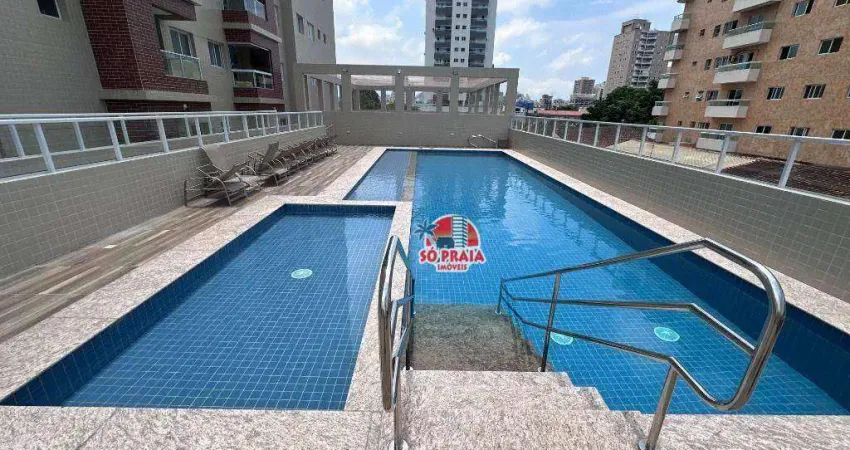 Apartamento com 2 dormitórios à venda, 64 m² por R$ 455.000,00 - Aviação - Praia Grande/SP