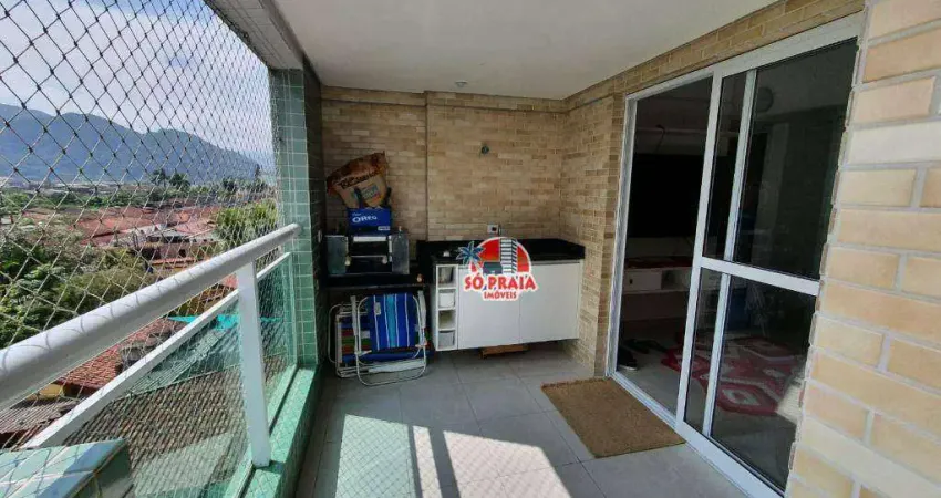 Apartamento com 2 dormitórios à venda, 67 m² por R$ 350.000,00 - Vila Atlântica - Mongaguá/SP