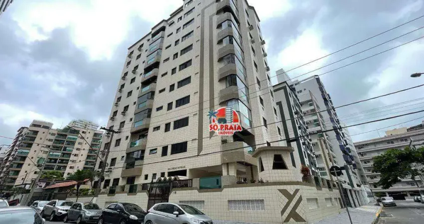 Apartamento com 2 dormitórios à venda, 89 m² por R$ 520.000,00 - Canto do Forte - Praia Grande/SP