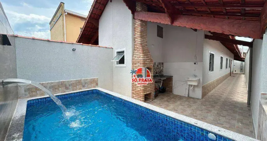 Casa com 3 dormitórios à venda, 104 m² por R$ 599.000,00 - Vera Cruz - Mongaguá/SP