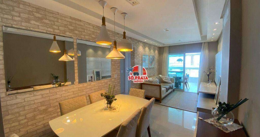 Apartamento com 3 dormitórios à venda, 96 m² por R$ 599.900,00 - Centro - Mongaguá/SP