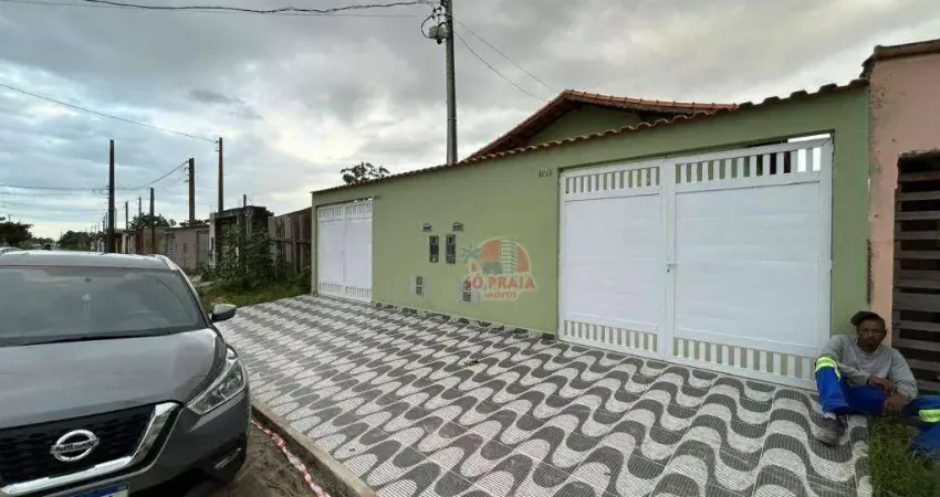 Casa com 2 dormitórios à venda, 66 m² por R$ 339.900,00 - Copacabana Paulista - Mongaguá/SP
