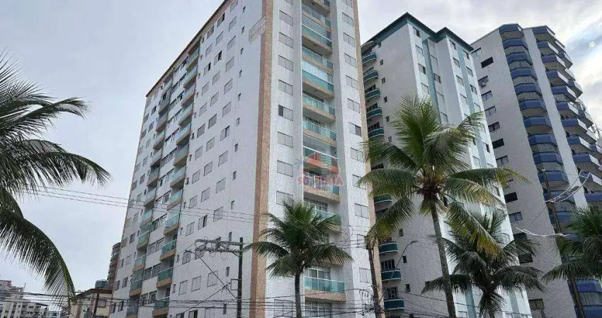 Apartamento com 2 dormitórios à venda, 66 m² por R$ 399.000 - Vila Guilhermina - Praia Grande/SP