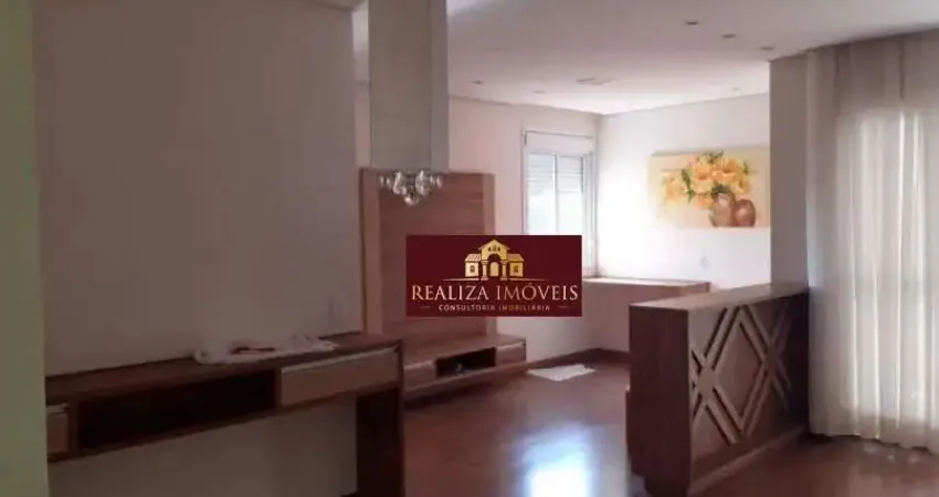 Apto pronto no Hanbury com 79mts, 2 dorms sendo 1 suíte e sala ampliada 3 ambientes, varanda grill e 2 vagas.