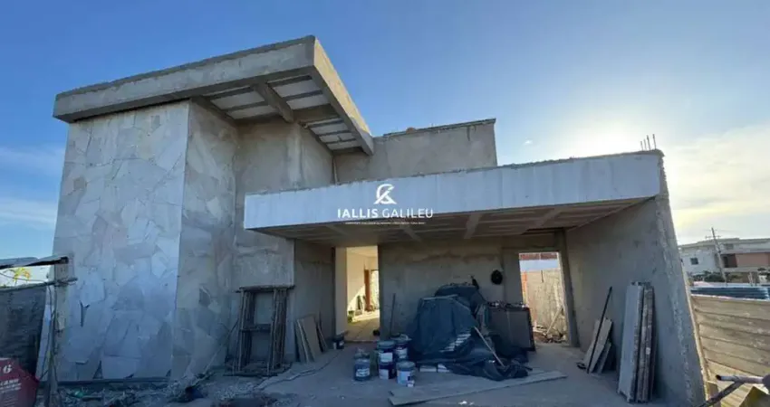 Casa Nova à Venda no Condomínio Petrópolis em Teresina – 3 Quartos, Área Gourmet, Pronta pra Morar R$ 1.100.000