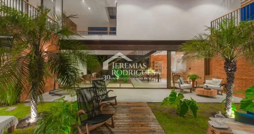 Maravilhosa casa com 5 quartos, 438 m² - colonial village ii - pindamonhangaba/sp