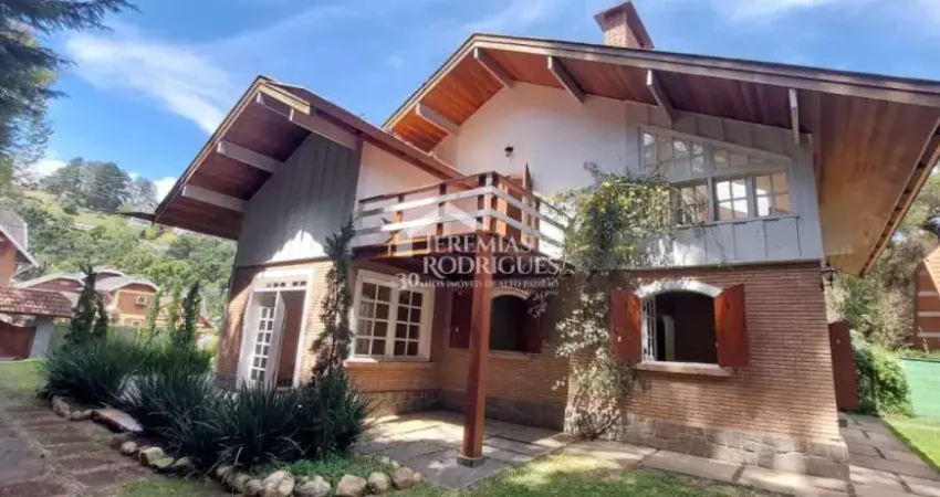 Casa com 3 dormitórios, 258 m² - capivari - campos do jordão/sp